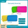 Women's Silicone Multifunction Wallet: Waterproof Makeup & Card Holder Handbag