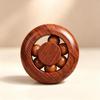 Cliff Cypress Luxury Rosewood Decompression Gyro: Handheld Wind Fire Wheel for Relaxation and Luck