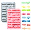 24 Cavity Different Candy Silicone Molds Fondant Chocolate Molds Birthday Cake Decoration Soft Candy Molds Baking Accessories