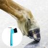 Horse Hoof Pick Brush with Soft Rubber Handle Portable Hoof Pick Horse Stuff Horse Supplies Maintenance Accessories