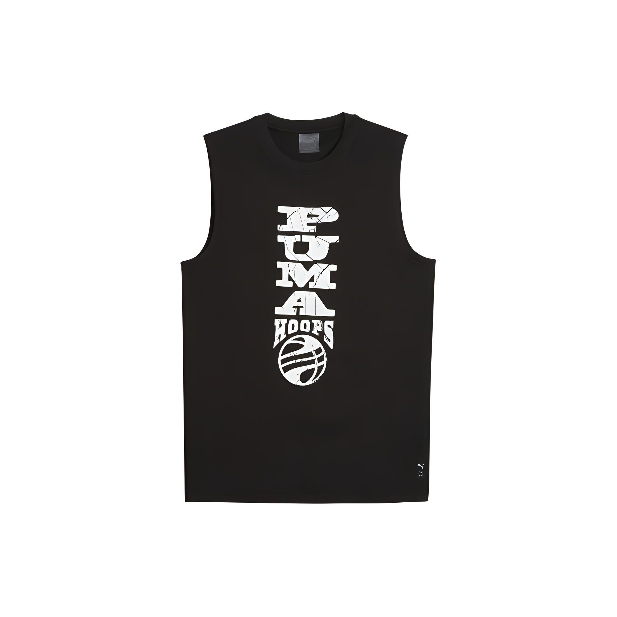 

Puma Мужская баскетбольная майка Hooper, черная 624829-01