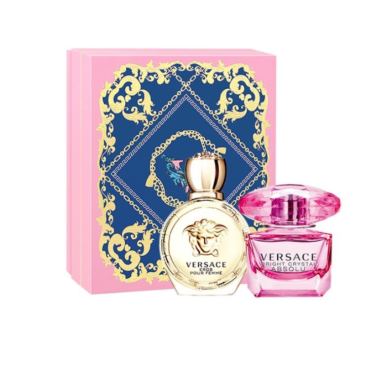 VERSACE Pink Diamond Crystal Diamond Women's Perfume Sample Set