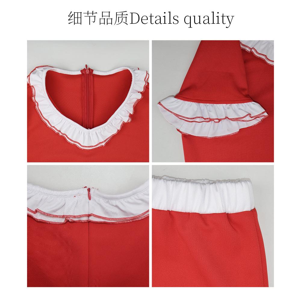 Sally O'malley Costume Women Red Kick Lady Outfit Saturday Night Retro Style Sally Omalley Im 50 Costumes
