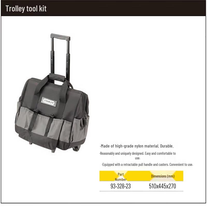 Stanley Wheeled Tool Bag