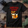 Zero Fox Given T-Shirt, Lustiges Internet-Meme für Erwachsene Trendiges Oberteil Unisex Baumwoll-T-Shirt