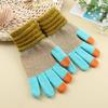 Autumn and Winter Women Knitted Gloves Touch Screen Ski Gloves Warm Faionable Mitten Elastied Outdoor Cycling Thickened Gloves