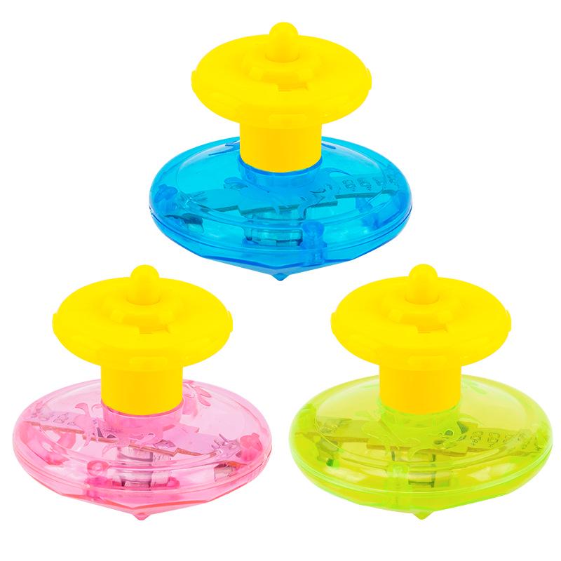 Children's Light-Up Musical Rotating Top Toy for Boys and Girls