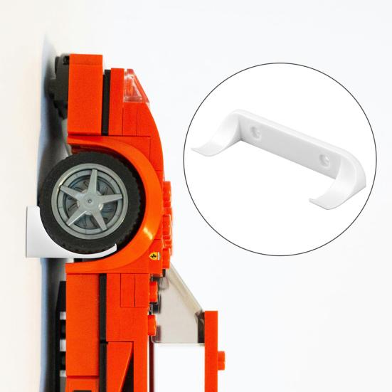 Car Model Display Rack Strong Load-bearing Easy To Install Wall Mount Vertical Car Models Showcase Storage Holder