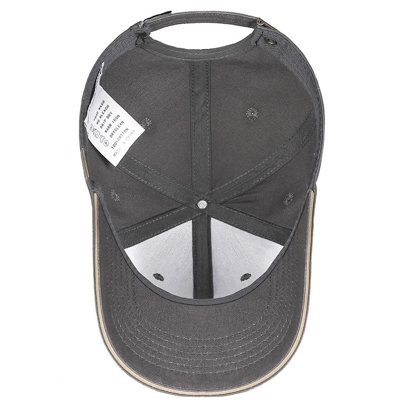 Frühling und Herbst Neue Guofeng Hut Herren Guochao Hardtop Baseballkappe Stilvolle Kleine Gesichts Outdoor Sonnenschutzkappe