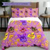Set copripiumino 3 pezzi (1*Copripiumino + 2*Federe, Senza Nucleo), Set Biancheria da Letto Stampato Five Nights at Freddy's, Decorazione Camera da Letto, Per Tutte le Stagioni, Regalo di Compleanno