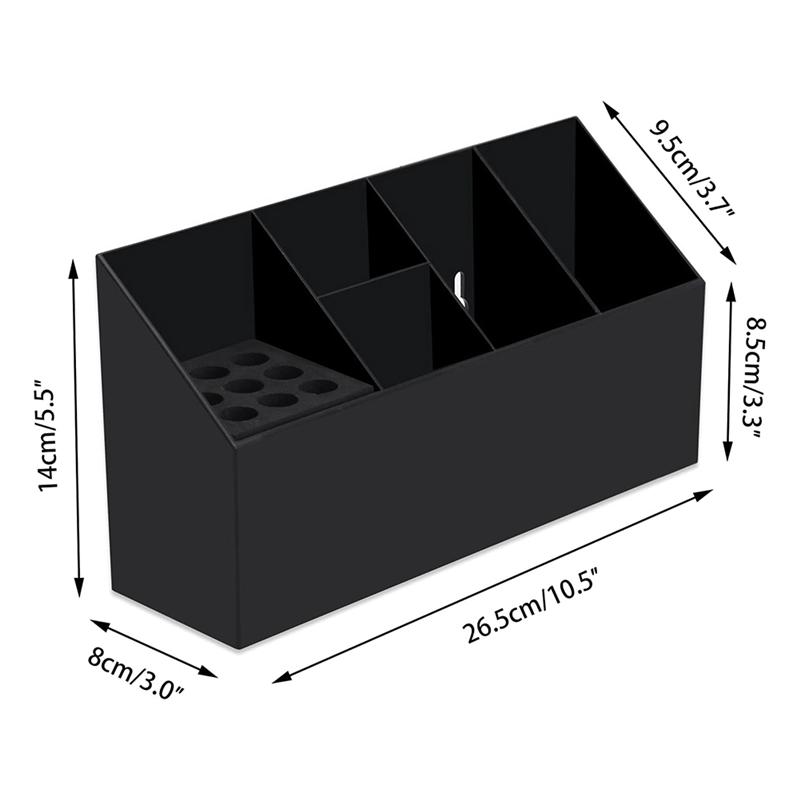 A95I-Hair Scissors Large Storage Box, Shear Holder For Hair Salon, Scissor Holder, Hairdressing Combs Clips Scissors