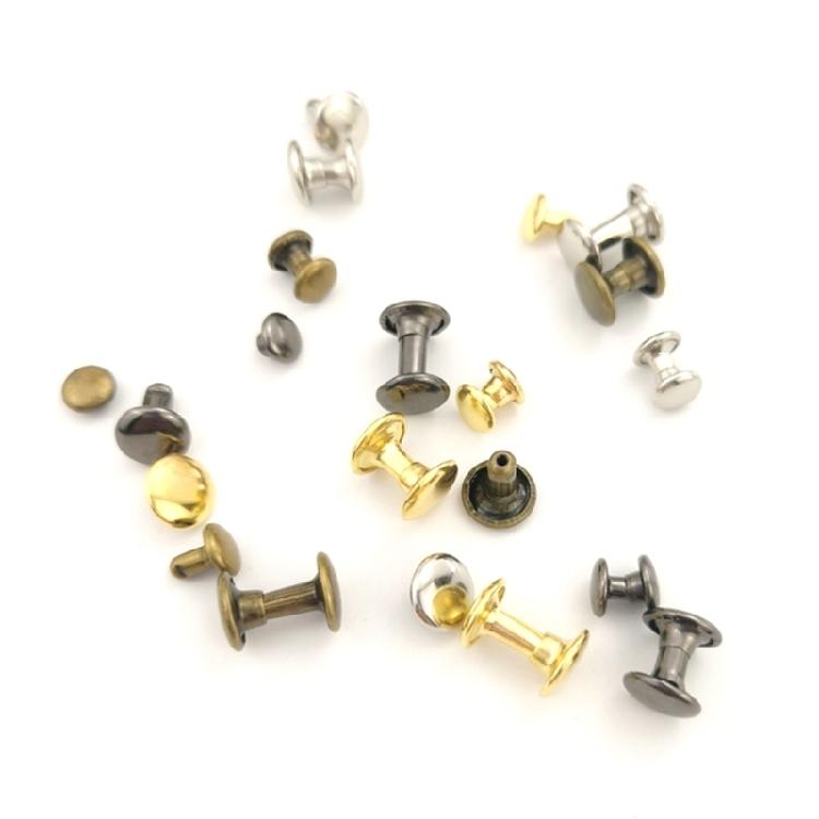 Leather Rivet Tubular Metal Studs with Setting Tools Punch Plier