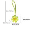 Sunflower PU Leather Bag Charm | Bold Color PU Charm | Multi-Layer 3D Flower Design For Bag Accessory/Gift.