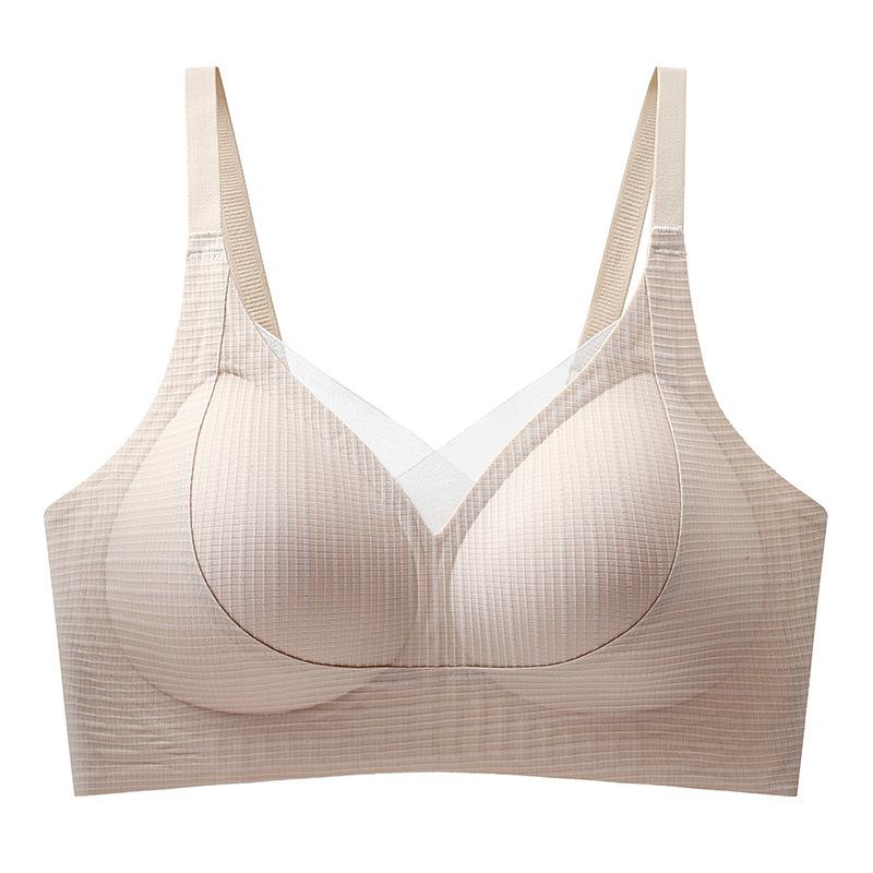 

Tiras new seamless steel ring soft support anti-sagging bra cover 2xl 40/90abc (recommended 67.5-75kg )