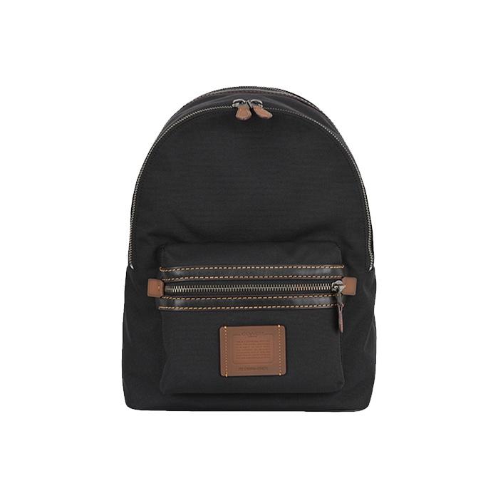 

Coach Academy 29 Fashion Zipper Canvas And Leather Backpack Men Backpacks Black 29474-JIBLK Basic Set (Bag+Dust Bag)