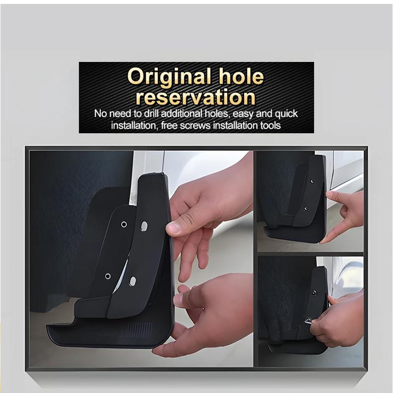 Car Mudguards For Volvo V60 2019~2025 2022 2024 Anti-splash Flap Front Rear Mud Guard Mudflap Fender Auto Tools Accessories 4PCS