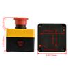 Heschen Red Sign Emergency Stop Switch, Push Button Switch, 660V 10A, With Box