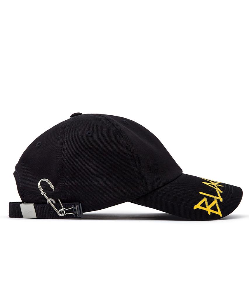 BLACKBLOND Vividi Plate Signature Logo Cap (Black)