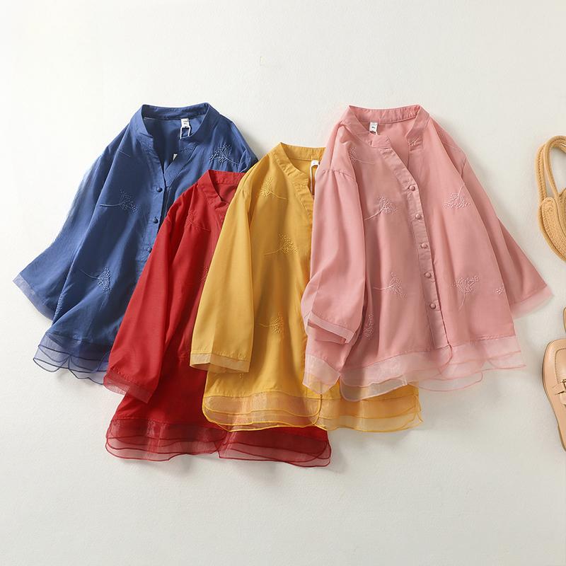 

DIMANAF 2023, женская летняя мода в стиле ретро, ​​уменьшающий возраст топ, свободная и ленивая футболка с принтом, тонкая и стильная литературная и художественная футболка для отдыха