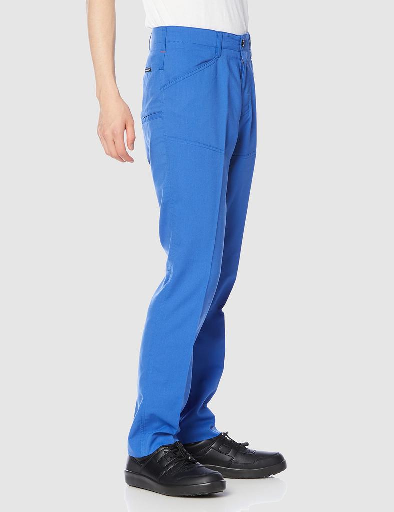 [CO-COS] A-7073 Stretch Slacks, Blue, LL