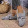 Ladies Platform Lightweight Sneakers Female Woman New Shoes Women Mesh Breathable Flats Lace-up Comfortable Loafers Flats Shoes