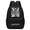60123-5 Zaino Stampato KATSEYE Unisex per Bambini Zaino Studente Scuola Impermeabile Borsa da Viaggio