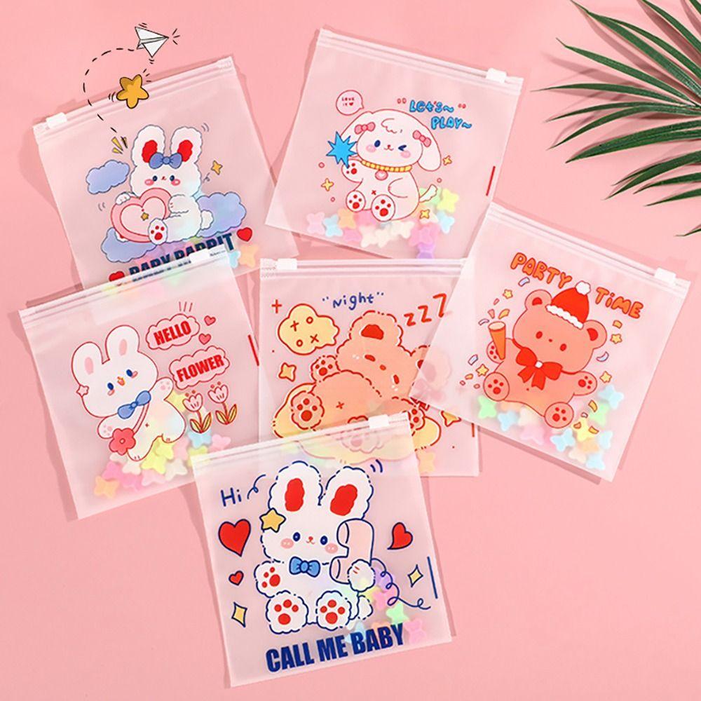 Transparent Pen Bag Waterproof Storage Bag INS Stationery Bag  Gift