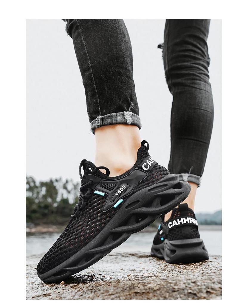 Mesh Breathable Men's Lightweight Summer Sandals: Hollow Out Casual Running Shoes