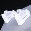2025 Summer Little White Shoes Thin Women's Shoes Inner Height Increase 8cm Mesh Breathable Hollow Casual Sports Net Shoes Ins Tide