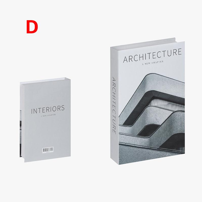 New Luxury Fake Books For Decoration Fashion Creative Simulation Book Desktop Ornament Coffee Table Books Home Decor