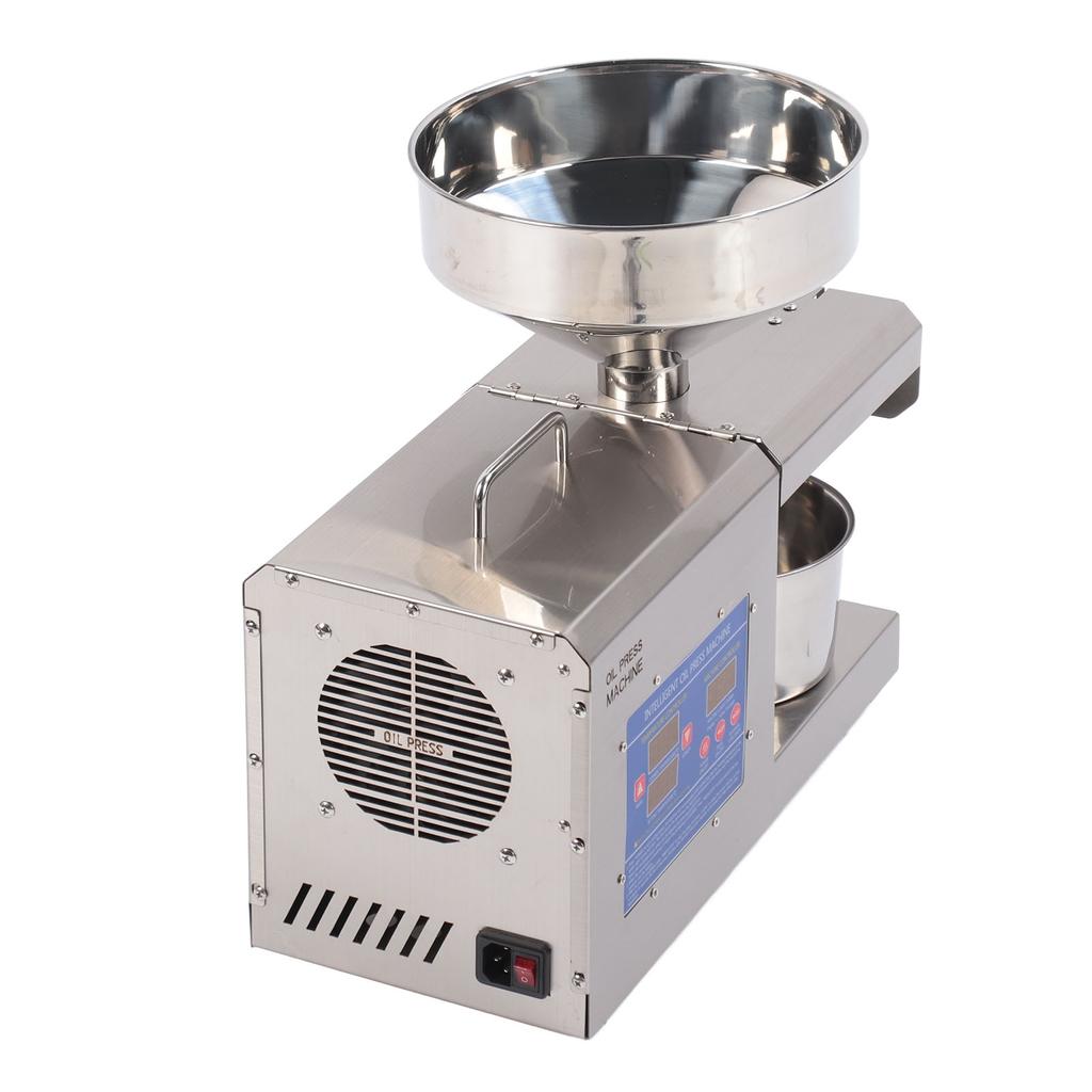 Commercial Oil Press Machine Cold Hot Press Stainless Steel Automatic Extractor Oil Press Expeller