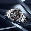 UTHAI CQ466 Trendy Men Watchhigh-end Six Pin Waterproof Luminous Quartz Watchlight Luxury Clock Giftwatches for Man