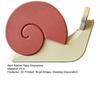 Dispensador de Cinta de Caracol Impreso en 3D, Soporte Universal para Cinta de Embalaje, Herramientas Decorativas para Cortar Cinta para Hogar, Oficina, Escuela