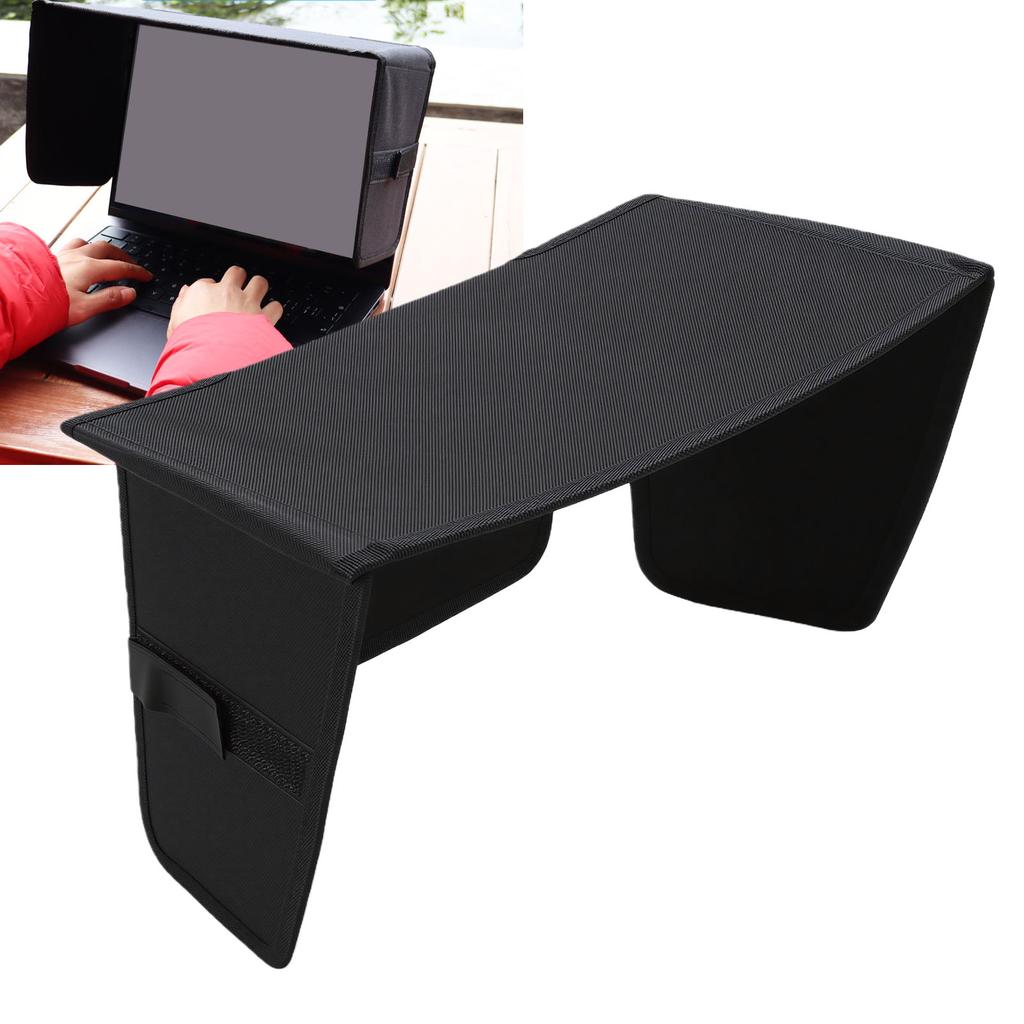 Laptop Sun Shade Multifunctional Foldable Laptop Privacy Screen Hood for Outdoor