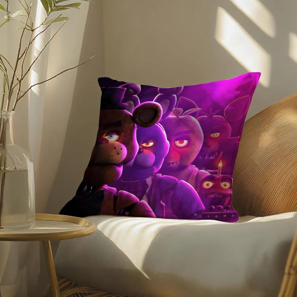 Moviefiven-Nightsatf-Freddys2 Pillow Case Pillowcase, Double-Sided Printed, Sofa Cushion, Bedroom Headboard