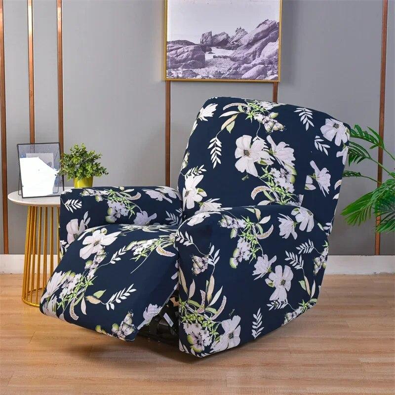 Spandex Recliner Chair Cover Lazy Boy Recliner Sofa Covers High Stretch Slipcover 1 Seater Sofa Cover for Living Room Home Decor
