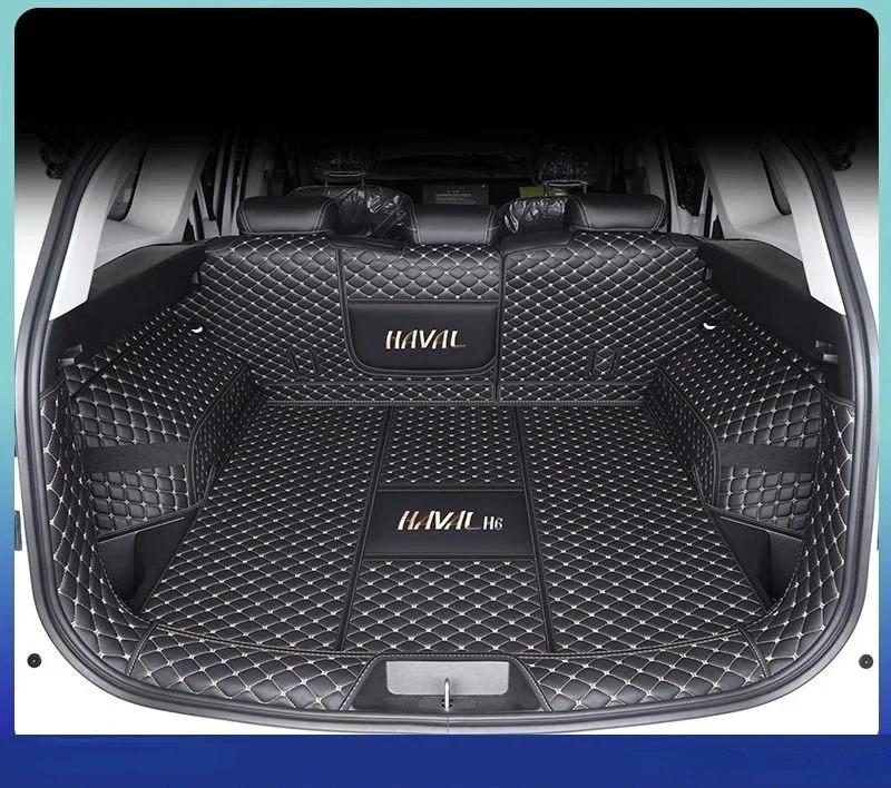 BGZ1 for Haval H6 PHEV Fuel  Accessories Car Trunk Mat 3rd Gen 2025 2024 Interior Protection Mat Leather Waterproof Conversion
