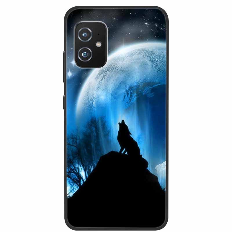 For Asus Zenfone 8 ZS590KS Cases 5.9 " Marble Soft TPU Silicone Phone Covers For Asus Zenfone8 ZS590KS Back Cases Fundas Coques