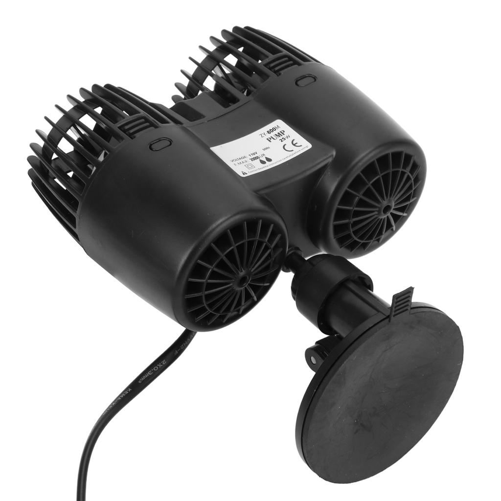 Aquarium Wavemaker Pump 360 Degrees  Adjustable Reversal Free Fish Tank Circulation Pump for Freshwater