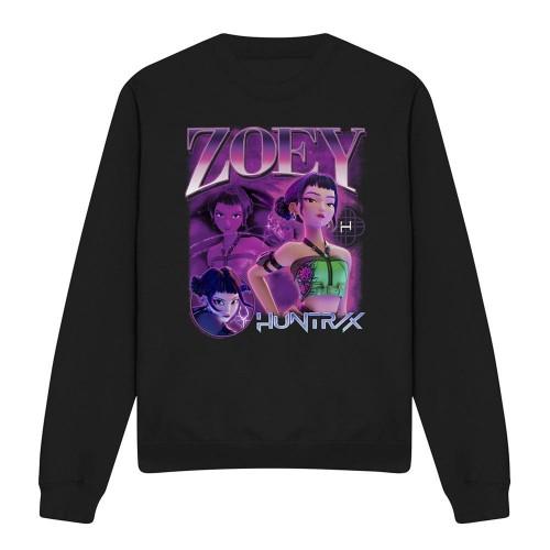 K-Pop Demon Hunters Unisex Adult Huntr/X Zoey Sweatshirt