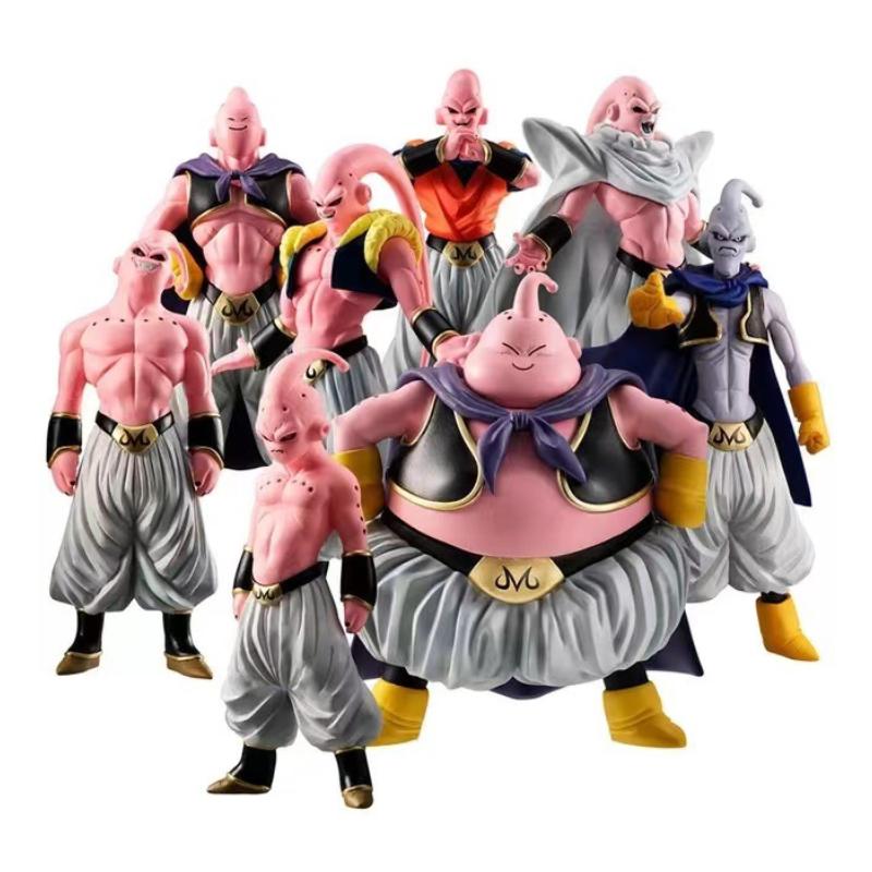 

8 шт. Набор Фигурки Драгонбол Фриза Маджин Бу ПВХ Игрушки Модель Декор Аниме Подарки Majin Boo
