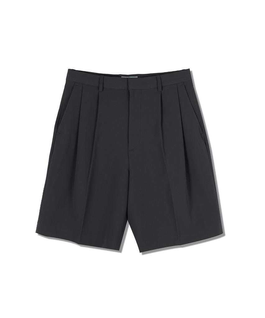 Custom A Clock Two-Tuck Wide Half Slacks_4 Color Coospt206