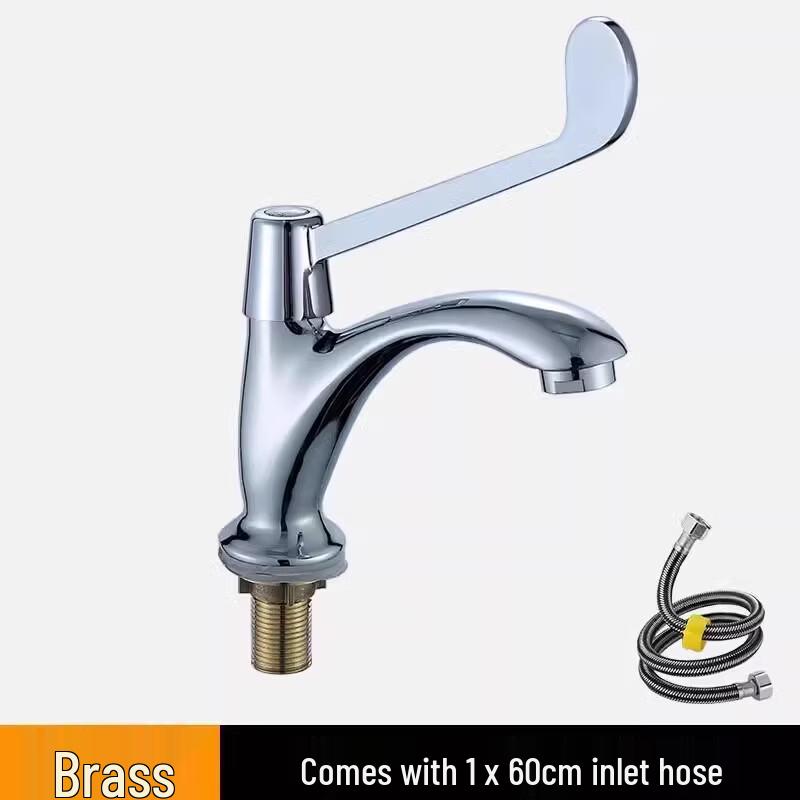 TLXT Long Handle Copper Basin Mixer Faucet