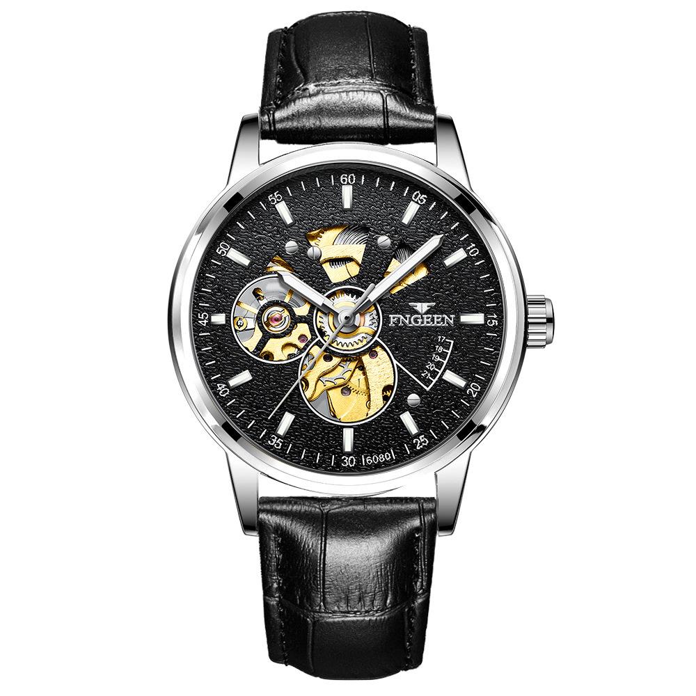 Fen Zun Men's Automatic Skeleton Watch - Trendy 2020 Internet Celebrity Edition