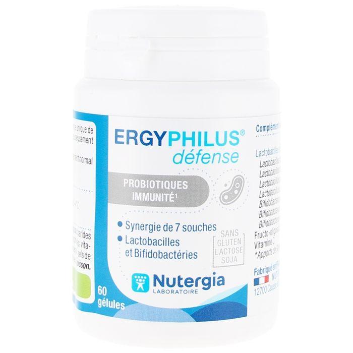 COMPLEMENT TONUS - COMPLEMENT VITALITE ERGYPHILUS Défense Nutergia - 60 gélules