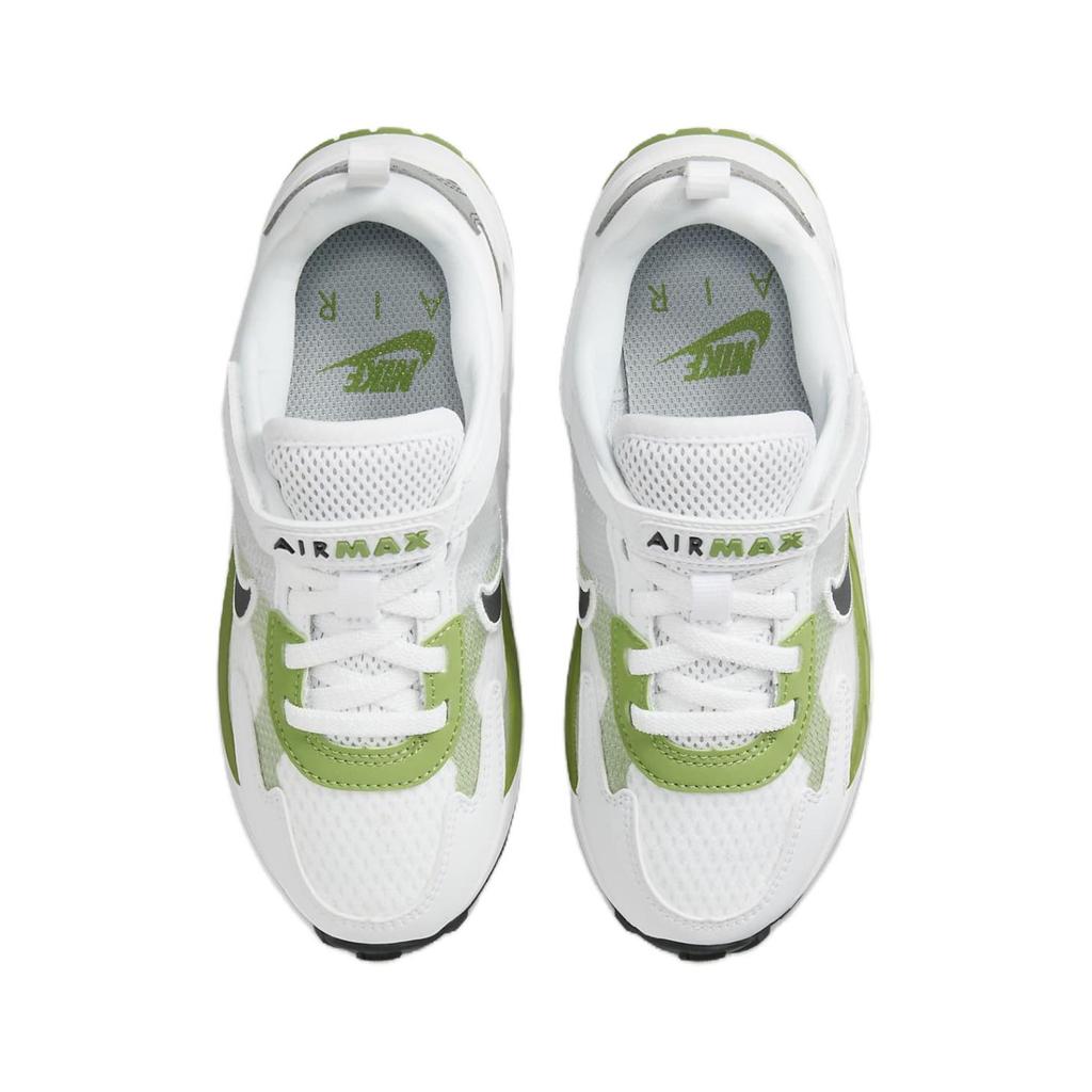 Nike Air Max Solo PS Chlorophyll Barnesneakers Hvit Røykgrå Svart FZ0944-100
