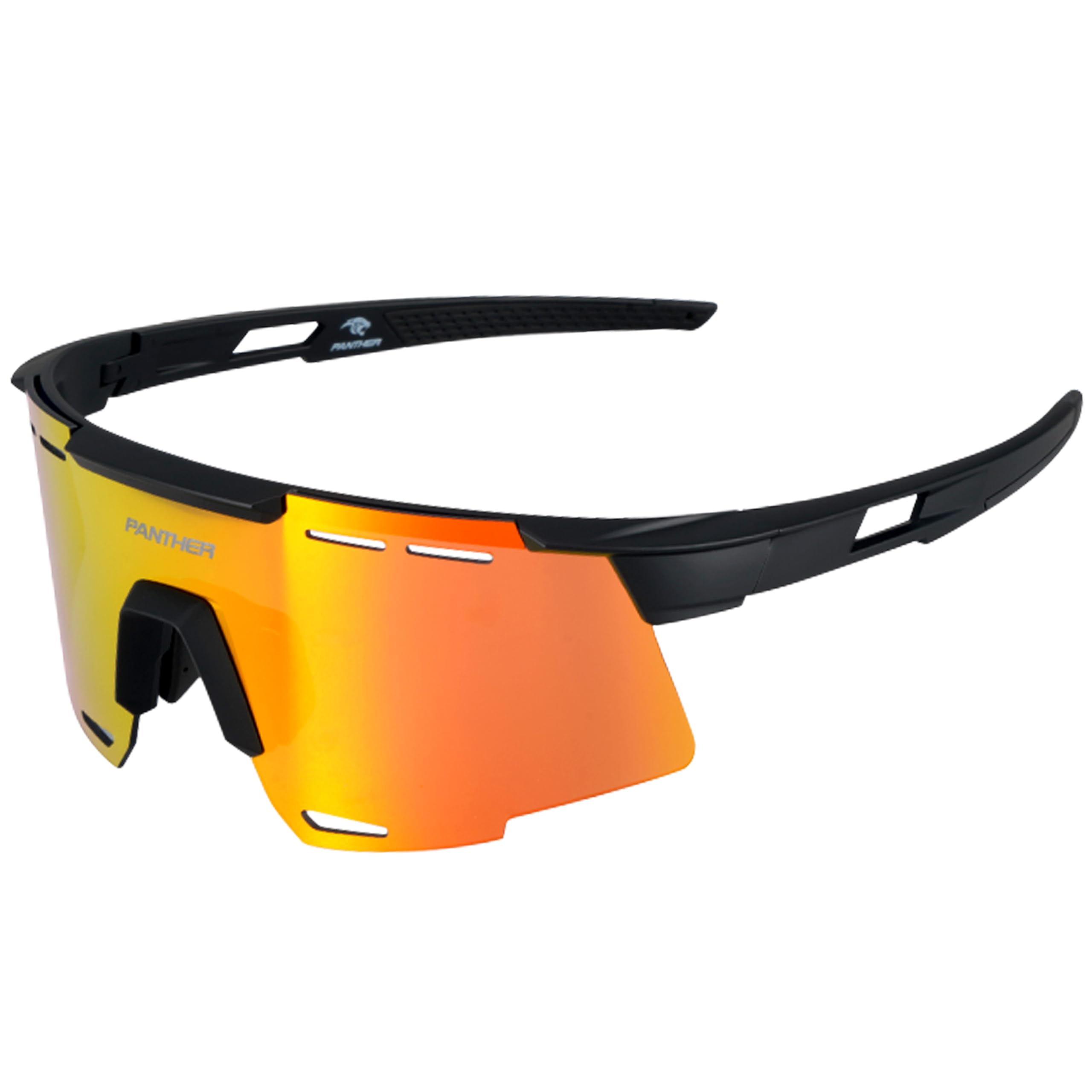 

Спортивні окуляри Panther Polarized з 5 змінними лінзами, рецептурні внутрішні, ультраефективний захист UV400, для вулиці [PANTHER], в комплекті: оправа, чорний