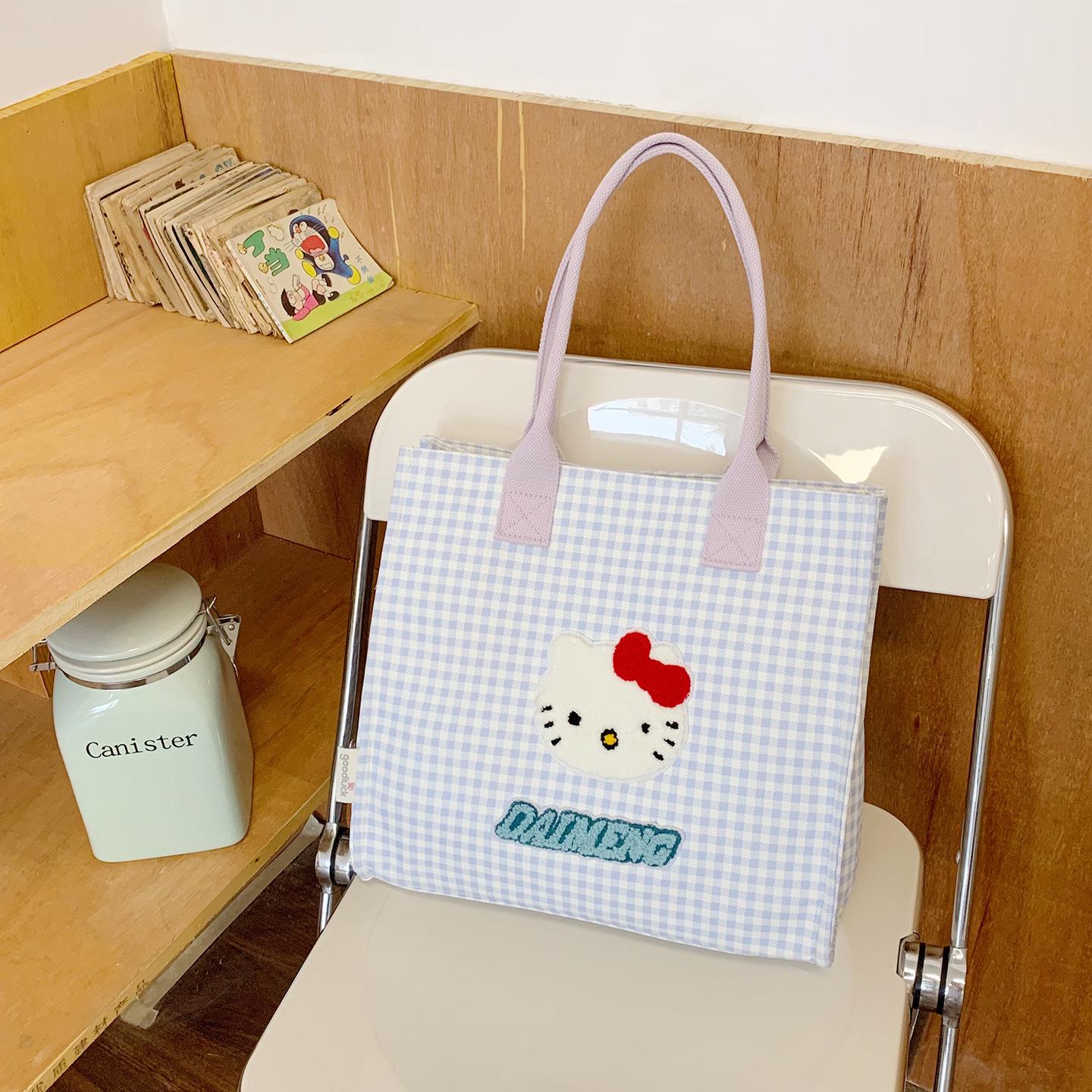 

Japanese Style Cute Cartoon Canvas Bag - Large Capacity Luxury Women s Shoulder & Crossbody Bag