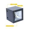Wireless Solar Wall Lights IP65 Waterproof Square Design Wall Lamp Energy Saving Decorative Lighting Outdoor Garden Light