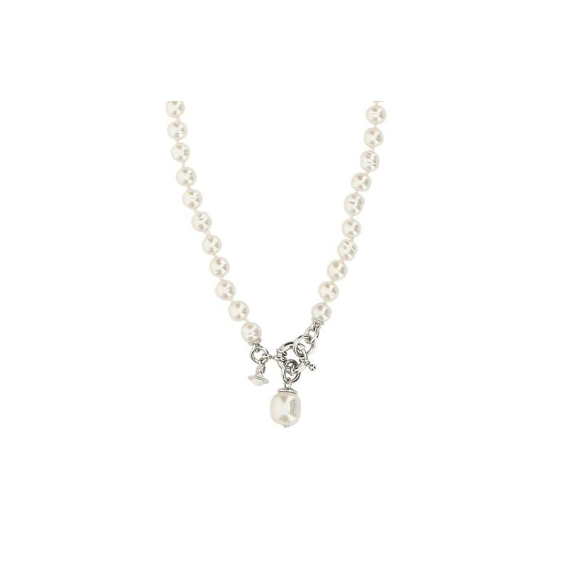 Vivienne Westwood Elegant Pearl Necklace Women necklace 6301009702P112CNP112 Box
